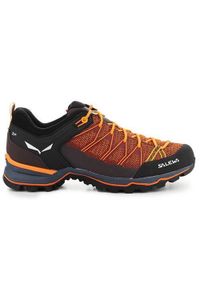 Buty trekkingowe męskie Salewa Mtn Trainer Lite. Zapięcie: sznurówki. Kolor: pomarańczowy. Materiał: materiał. Szerokość cholewki: normalna