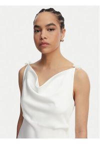 Vero Moda Sukienka koktajlowa Analeia 10348464 Biały Regular Fit. Kolor: biały. Materiał: syntetyk. Styl: wizytowy #2