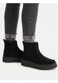 Clarks Botki Torhill Cozy 26182910 Czarny. Kolor: czarny. Materiał: skóra, zamsz #4