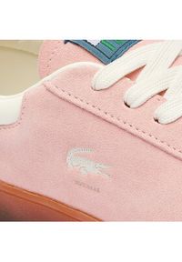 Lacoste Sneakersy Basehot 747SFA0038 Różowy. Kolor: różowy