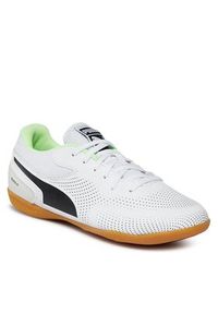 Puma Buty do piłki nożnej Truco Iii Jr 106935 07 Biały. Kolor: biały. Materiał: skóra