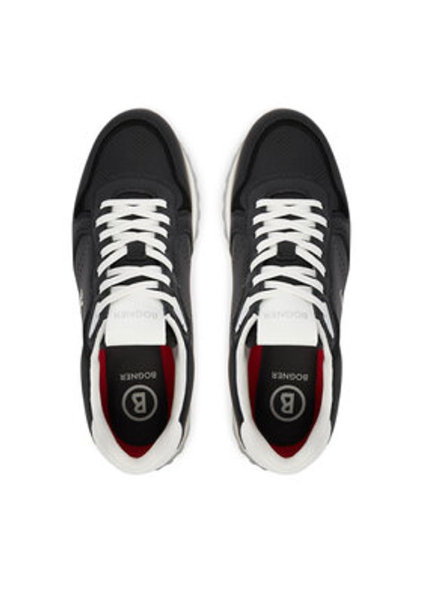 Bogner Sneakersy Newport 7 C 12621425 Czarny. Kolor: czarny. Materiał: skóra