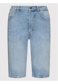 Liu Jo Szorty jeansowe UA2078 DS009 Niebieski Regular Fit. Kolor: niebieski. Materiał: jeans