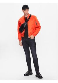 Calvin Klein Kurtka bomber Hero K10K109907 Pomarańczowy Regular Fit. Kolor: pomarańczowy. Materiał: syntetyk #3