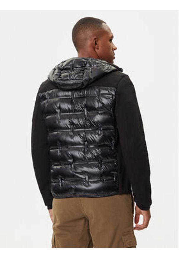 Parajumpers Kurtka puchowa Gyles 25WMPMHYQP01 Czarny Regular Fit. Kolor: czarny. Materiał: syntetyk