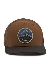 columbia - Columbia Czapka z daszkiem Mesh Snap Back Hat 1652541 Brązowy. Kolor: brązowy. Materiał: materiał