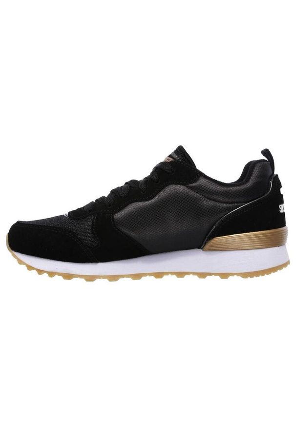 skechers - Buty na co dzień damskie SKECHERS RETROS OG 85 skóra. Okazja: na co dzień. Kolor: czarny. Materiał: skóra