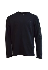 Bluza męska bawełniania Nike Tech Fleece Czarna - CU4505-010 XXL. Kolor: czarny. Sport: piłka ręczna
