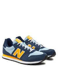 New Balance Sneakersy GM500VA2 Granatowy. Kolor: niebieski. Materiał: materiał #2