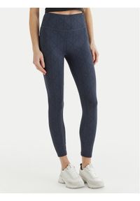 Calvin Klein Performance Legginsy LVGWS6L645 Granatowy Slim Fit. Kolor: niebieski. Materiał: syntetyk #1