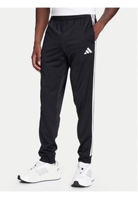 Adidas - adidas Dres Basic 3-Stripes JI8858 Czarny Regular Fit. Kolor: czarny. Materiał: syntetyk #4