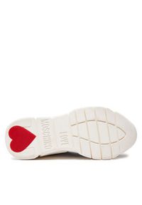 Love Moschino - LOVE MOSCHINO Sneakersy JA15263G1IIZ500A Czarny. Kolor: czarny. Materiał: mesh, materiał #5