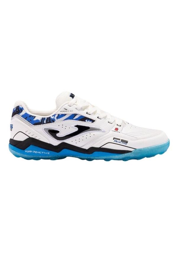 Buty piłkarskie Joma Fs Reactive Turf. Kolor: biały, wielokolorowy, niebieski. Sport: piłka nożna