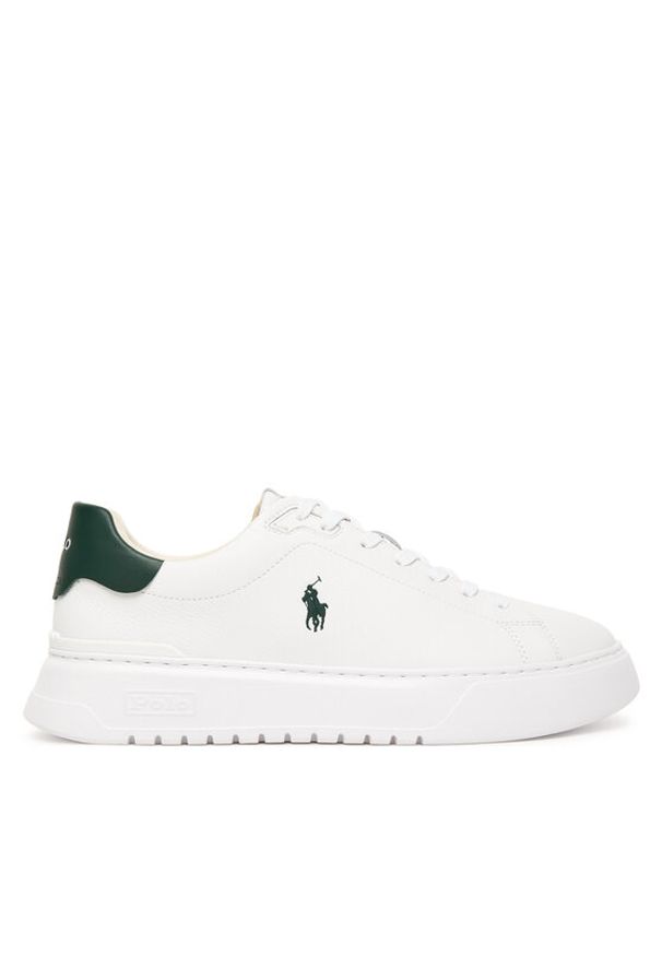 Polo Ralph Lauren Sneakersy Rlite Court 809974097003 Biały. Kolor: biały. Materiał: skóra