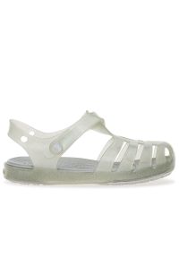 Sandały Crocs Isabella Sandal 208444-0IC - szare. Kolor: szary. Materiał: materiał, syntetyk, guma