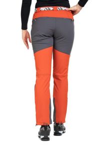 Spodnie trekkingowe damskie Milo Atero Lady z paskiem. Kolor: czerwony, wielokolorowy, szary. Materiał: tkanina. Sezon: lato