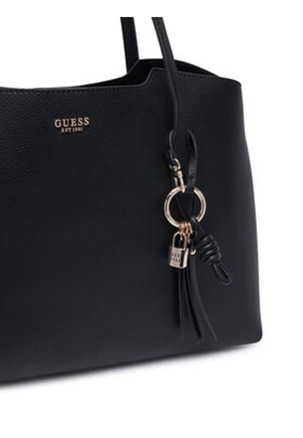 Guess Torebka HWBG97 35230 Czarny. Kolor: czarny. Materiał: skórzane
