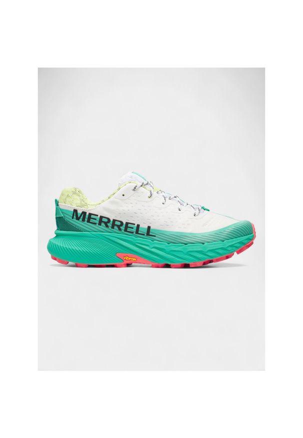 Męskie buty do biegania w terenie Merrell Agility Peak 5. Kolor: biały, wielokolorowy, niebieski