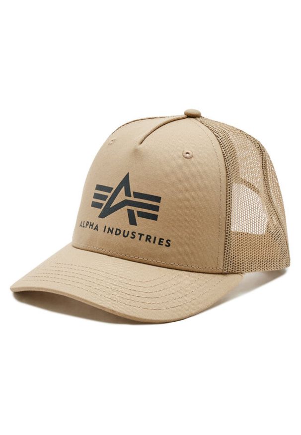 Alpha Industries Czapka z daszkiem AI.186902 Beżowy. Kolor: beżowy. Materiał: bawełna