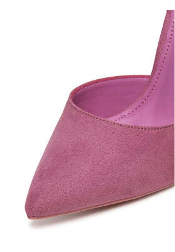 DeeZee Szpilki DZ0024 Różowy. Kolor: różowy. Materiał: materiał. Obcas: na szpilce