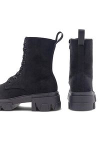 DeeZee Trzewiki WS5598-23 Czarny. Kolor: czarny. Materiał: materiał #6