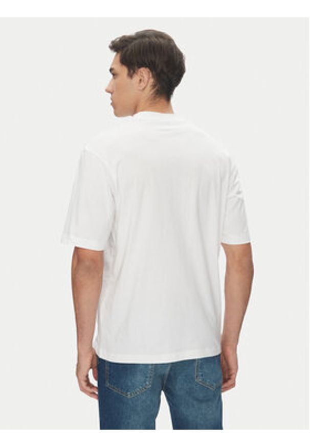 Hugo - HUGO T-Shirt Nalax 50543493 Biały Regular Fit. Kolor: biały. Materiał: bawełna