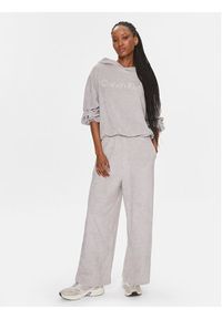 Calvin Klein Underwear Bluza 000QS7025E Szary Regular Fit. Kolor: szary. Materiał: syntetyk, bawełna #4