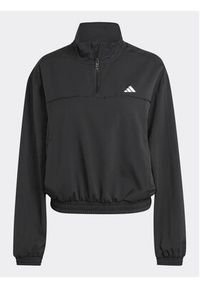 Adidas - adidas Bluza Train Essentials HZ5636 Czarny Loose Fit. Kolor: czarny. Materiał: syntetyk #10