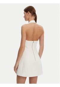 BARDOT Sukienka koktajlowa 59857DB1 Biały Slim Fit. Kolor: biały. Materiał: syntetyk. Styl: wizytowy