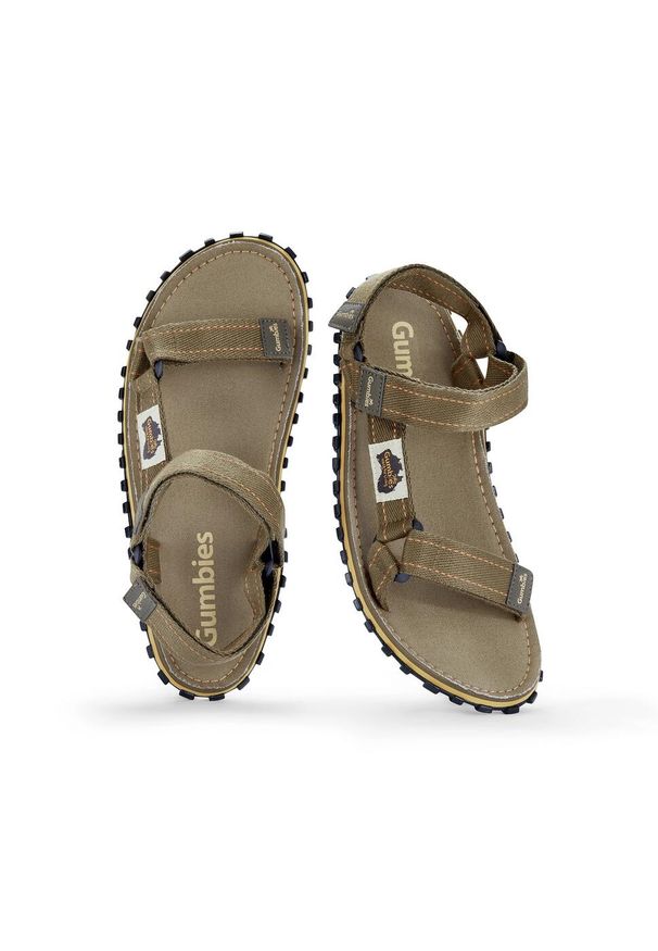 Gumbies - Sandały GUMBIES TRACKER SANDALS UNISEX. Kolor: beżowy