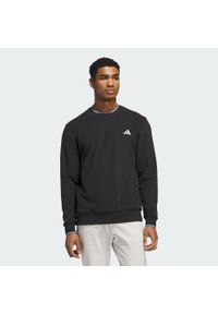 Adidas - Bluza z zaokrąglonym dekoltem Ultimate365 Tour. Typ kołnierza: golf. Kolor: czarny. Sport: golf #1