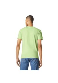 GILDAN - Bawełniana Koszulka Unisex Dla Dorosłych W Miękkim Stylu. Kolor: żółty, wielokolorowy, zielony. Materiał: bawełna
