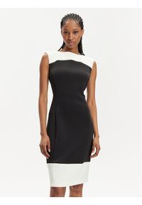 Calvin Klein Sukienka koktajlowa Neoprene K20K207029 Czarny Slim Fit. Kolor: czarny. Materiał: syntetyk. Styl: wizytowy #1