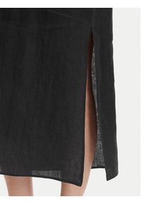 Marella Sukienka letnia Velo 2615221352 Czarny Regular Fit. Kolor: czarny. Materiał: len. Sezon: lato #3