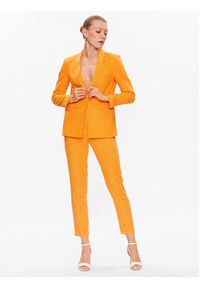 only - ONLY Spodnie materiałowe 15278713 Pomarańczowy Regular Fit. Kolor: pomarańczowy. Materiał: wiskoza #3