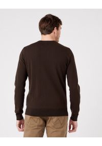 Wrangler - WRANGLER CREWNECK KNIT MĘSKI SWETER KLASYCZNY DELICIOSO W8A02PH38. Styl: klasyczny