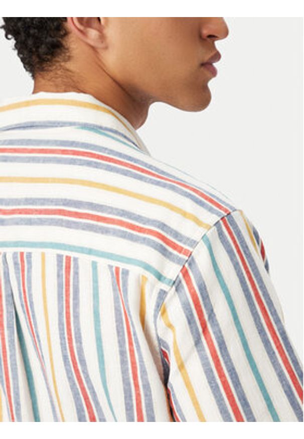 Barbour Koszula Waterbay MSH5712WH11 Biały Regular Fit. Kolor: biały. Materiał: bawełna