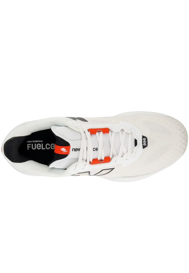 Buty męskie New Balance MCH996W6 – białe. Kolor: biały. Materiał: materiał, syntetyk, guma. Szerokość cholewki: normalna. Model: New Balance 996. Sport: tenis, bieganie