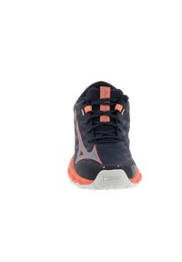 Buty do biegania damskie Mizuno Daichi 7. Zapięcie: sznurówki. Kolor: wielokolorowy, różowy, czarny, czerwony, niebieski. Materiał: guma, materiał, syntetyk. Szerokość cholewki: normalna