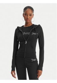 Juicy Couture Bluza Oola JCWAS126306 Czarny Slim Fit. Kolor: czarny. Materiał: bawełna #3