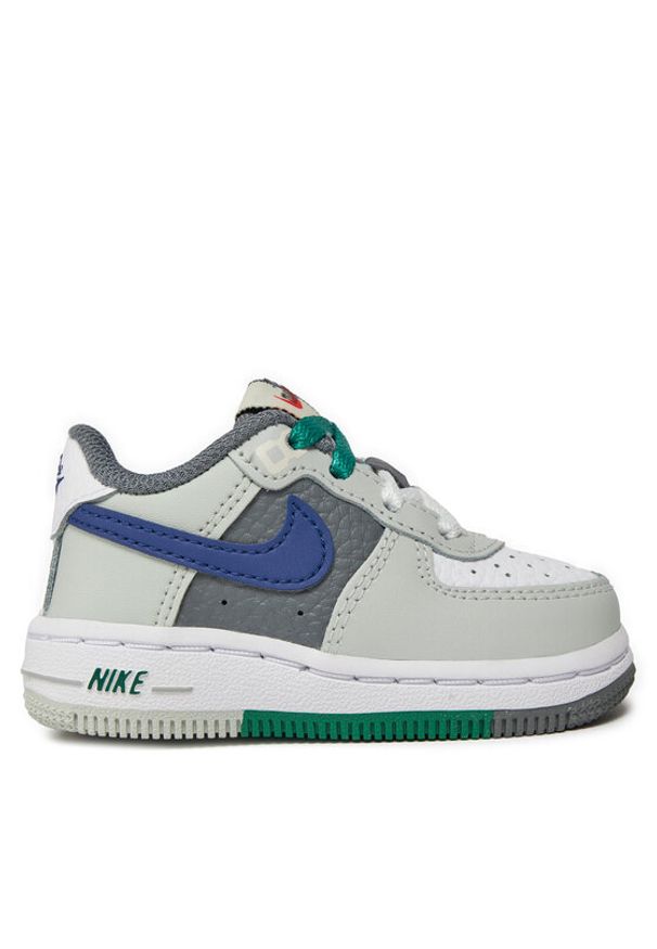 Nike Sneakersy Force 1 LV8 1 (TD) FJ8788-001 Szary. Kolor: szary. Materiał: skóra