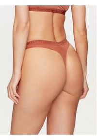 Emporio Armani Underwear Komplet 2 par stringów 163333 4R235 01656 Brązowy. Kolor: brązowy. Materiał: syntetyk