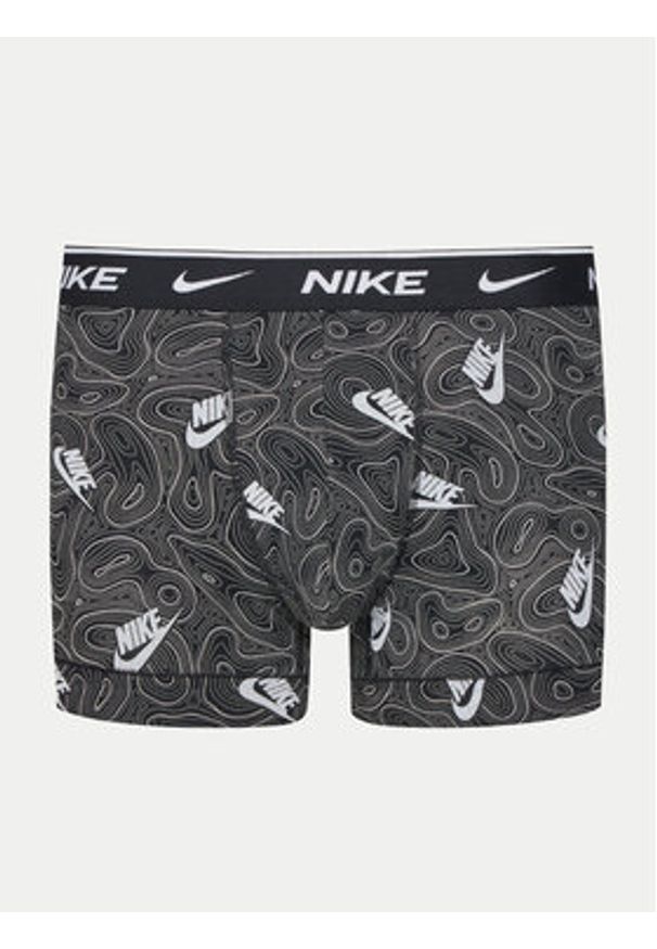 Nike Komplet 3 par bokserek 000PKE1008 Kolorowy. Materiał: bawełna. Wzór: kolorowy