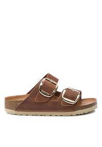 Birkenstock Klapki Arizona Big Buckle 1011073 Brązowy. Kolor: brązowy. Materiał: skóra #6
