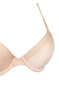 Triumph Biustonosz push-up Body Make-Up Soft Touch 10205991 Beżowy. Kolor: beżowy. Materiał: syntetyk. Rodzaj stanika: push-up #6