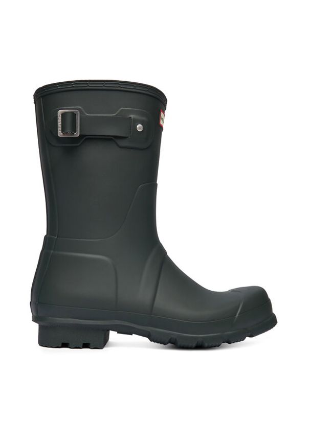 Hunter Kalosze Original Short MFS9000RMA Zielony. Kolor: zielony. Materiał: kauczuk