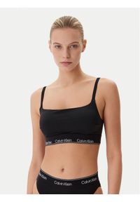 Calvin Klein Swimwear Góra od bikini LV00Q61130 Czarny. Kolor: czarny. Materiał: syntetyk #1