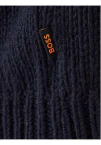 BOSS Sweter Karombo 50548686 Granatowy Regular Fit. Kolor: niebieski #5
