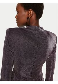 SIMONA CORSELLINI - Simona Corsellini Sukienka koktajlowa A24CEAB049 Fioletowy Slim Fit. Kolor: fioletowy. Materiał: syntetyk. Styl: wizytowy #6