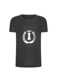 IMPERIAL RIDING - Koszulka techniczna dla dzieci Imperial Riding Hally. Kolor: czarny #1